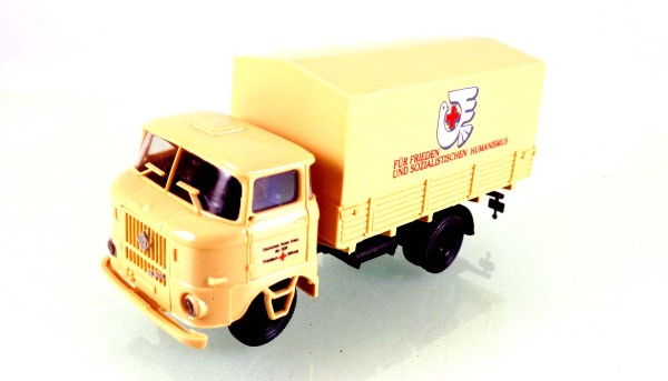 H0: FG001019 LKW IFA W50L DRK / DDR Präsidium Hilfszug "Für Frieden und Sozial.