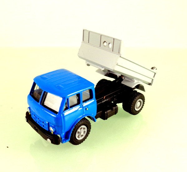 H0: FG000204 .Lkw MAS-504 Kipper blau / grau. Kleinserienmodell in TOP-Qualität