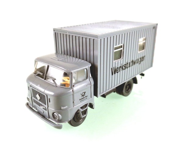 H0: FG001117 FA W50L Werkstattwagen mit Fenstern Deutsche Post