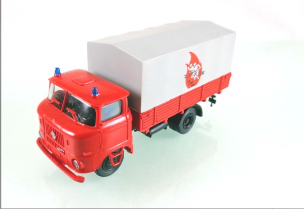 H0: FG001011 LKW W50 Feuerwehr Sondermodell Feuerwehr-Olympiade Berlin 1993