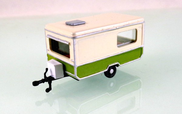 TT: FG001081 DDR Wohnwagen Bastei 320 beige / grün -Kleinserienmodell--