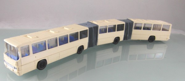 H0: 14130700 Ikarus 293 Doppel-Gelenkbus neutral beige