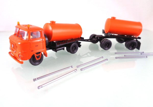 H0: FG001054 IFA Lkw W50L/T "BVB" Tankzug, Wasserwagen