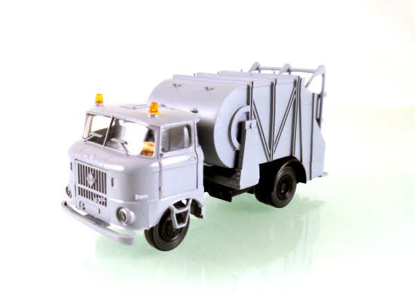 H0: FG001120 W50 Müllfahrzeug grau / grau